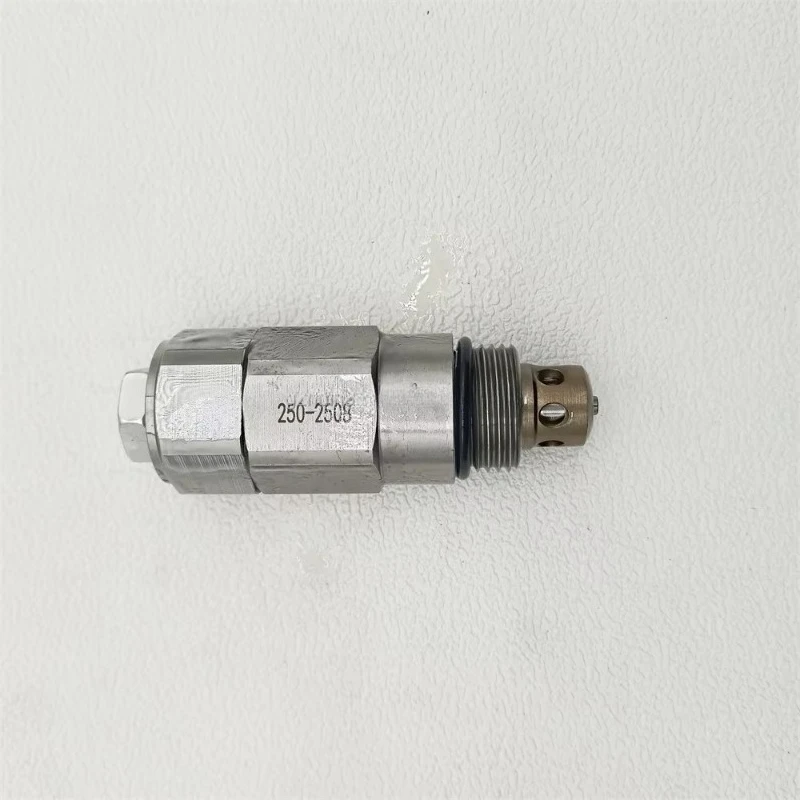 Excavator Spare Parts Hydraulic Valve 255-5661 255-5662 250-2508 Excavator Main Relief Valve E320C 320B 330B Fast Delivery