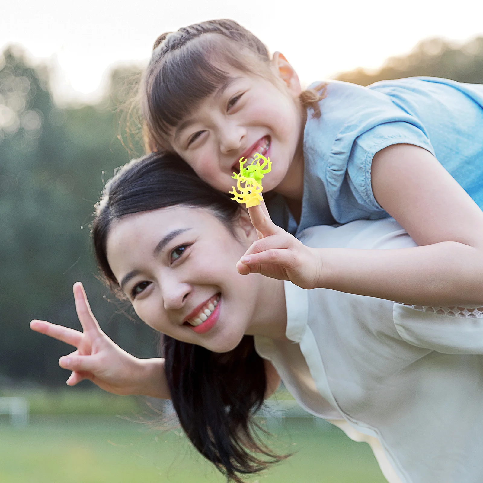 5 szt. Symulowane pacynki na palce w kształcie zwierząt dla dzieci, trwałe, bezpieczne, kreatywny design, idealne do aktywności wykorzystujących wyobraźnię, pacynki na palce.