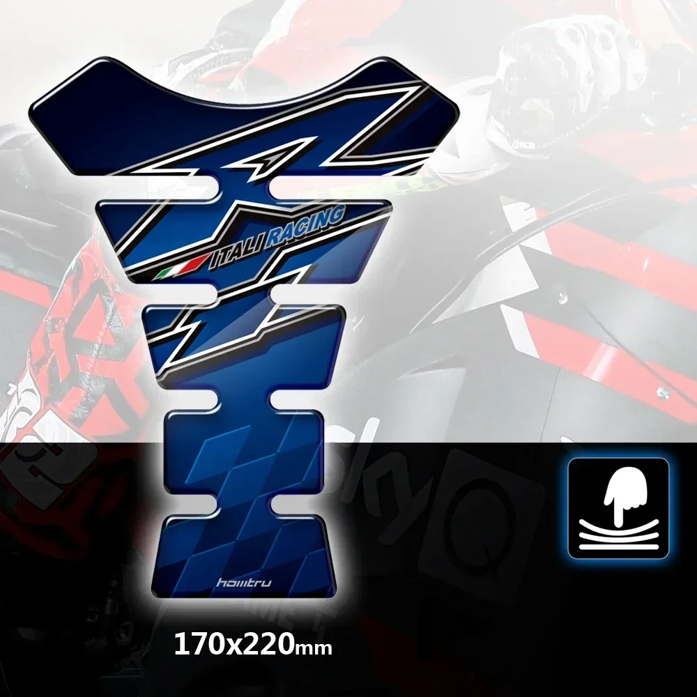 

Универсальная 3D защитная накладка на бак мотоцикла для Aprilia Honda Kawasaki Suzuki Triumph Ducati Yamaha Motorbike