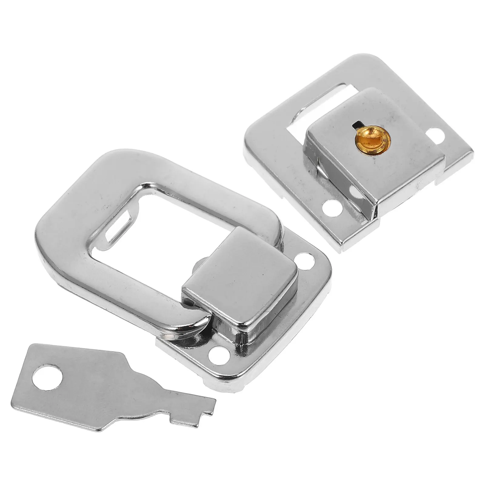 Suitcase Latch Toggle Hasp Lock Heavy Duty Metal Luggage Lock for Travel Suitcases Bags Guitar Cases Jewelry Boxes