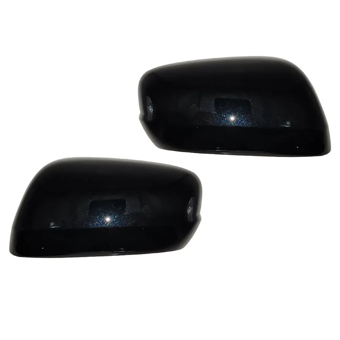 

Black 1Pair Car Door Rearview Mirror Caps Covers Without Light Bezel Fit For Honda Fit Jazz 2009 2010 2011 2012 2013