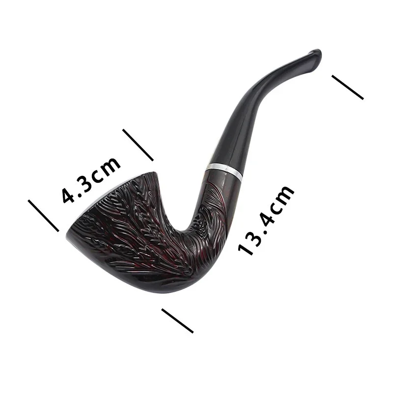 الكلاسيكية منحني النقش الأنابيب مدخنة تصفية أنابيب التدخين أنابيب التبغ السيجار طاحونة الدخان المعبرة جديد