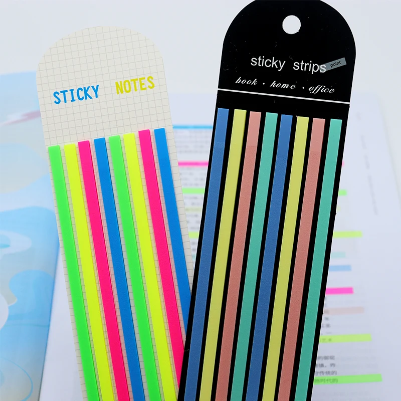 160Pcs Stickers Notes Transparent BookMarkers Index Tabs Flags Stationery Tabs Memo Pad Kawaii School Office Supplies