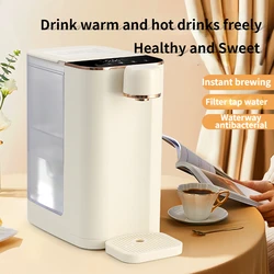 Intelligent instant hot water dispenser, household mini desktop portable direct drinking machine, 3 seconds fast heating 110V