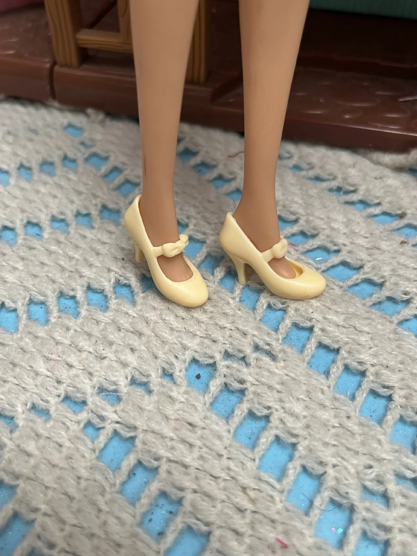 1 Pair Fashion Girls Shoes For Dolls Girl High Heel Shoes Flat Boots For 30cm Doll Clothes Accessories kids Toys Birthday Gift