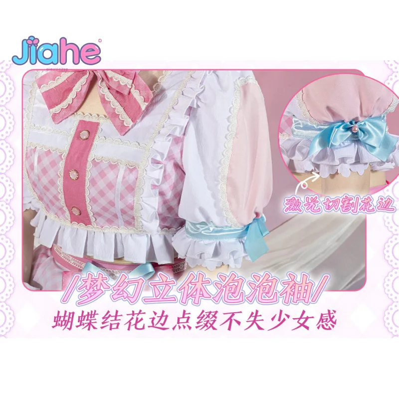 Anime Maruyama Aya BanG Dream!Cosplay Costume Women Sweet Lolita Dress Headwear Socks Props Wig Set Halloween party Uniform