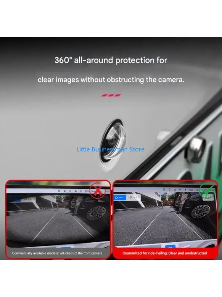 10Pcs 360 Camera Lens Protectors Clear Cover For Car Backup Rear Views Dashcam M76A