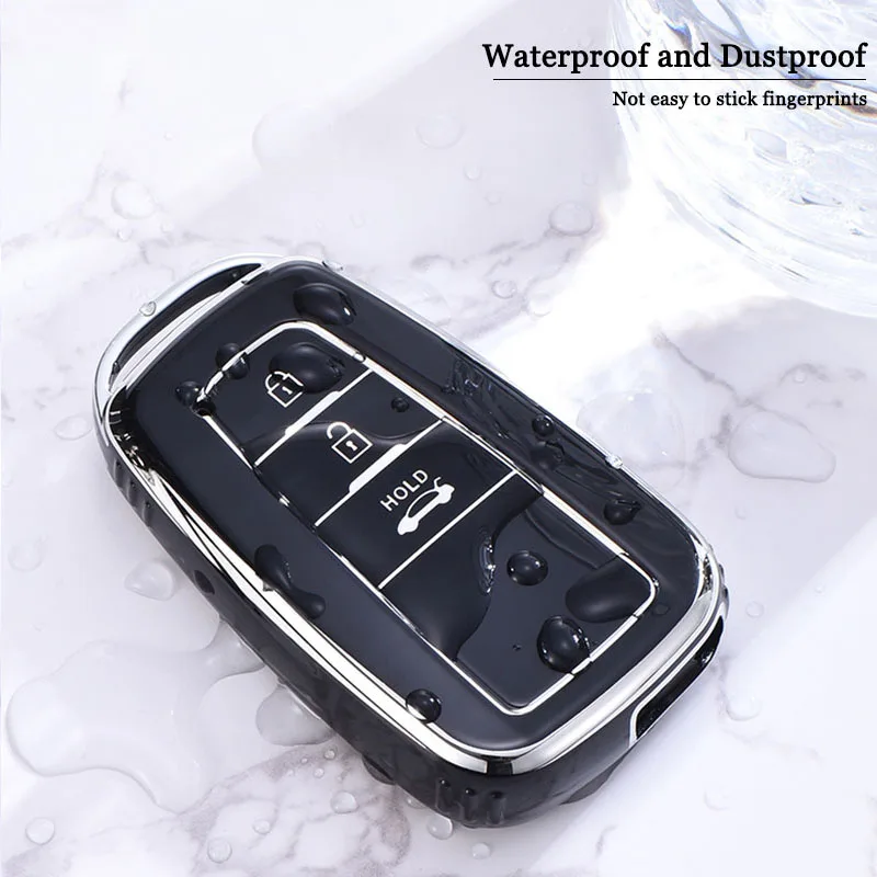 TPU Car Remote Key Cover Intelligent Fob Case for Toyota Prius 20 RAV4 Camry 70 CHR C-HR Corolla 2018 2019 2020 Car Accessories