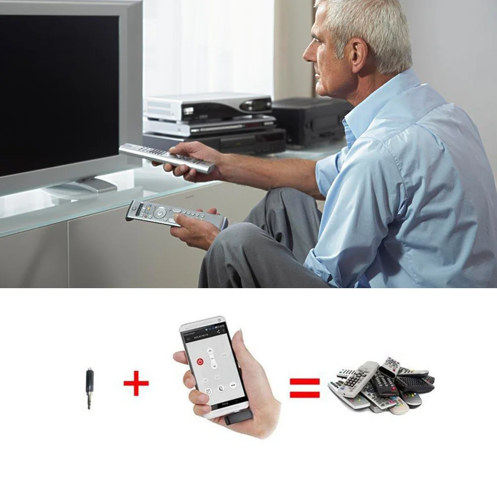 

1pcs Universal Remote Control For Smartphones Ir For Phone Control Ac Projector Set-Top Box App Enabled 5M Range