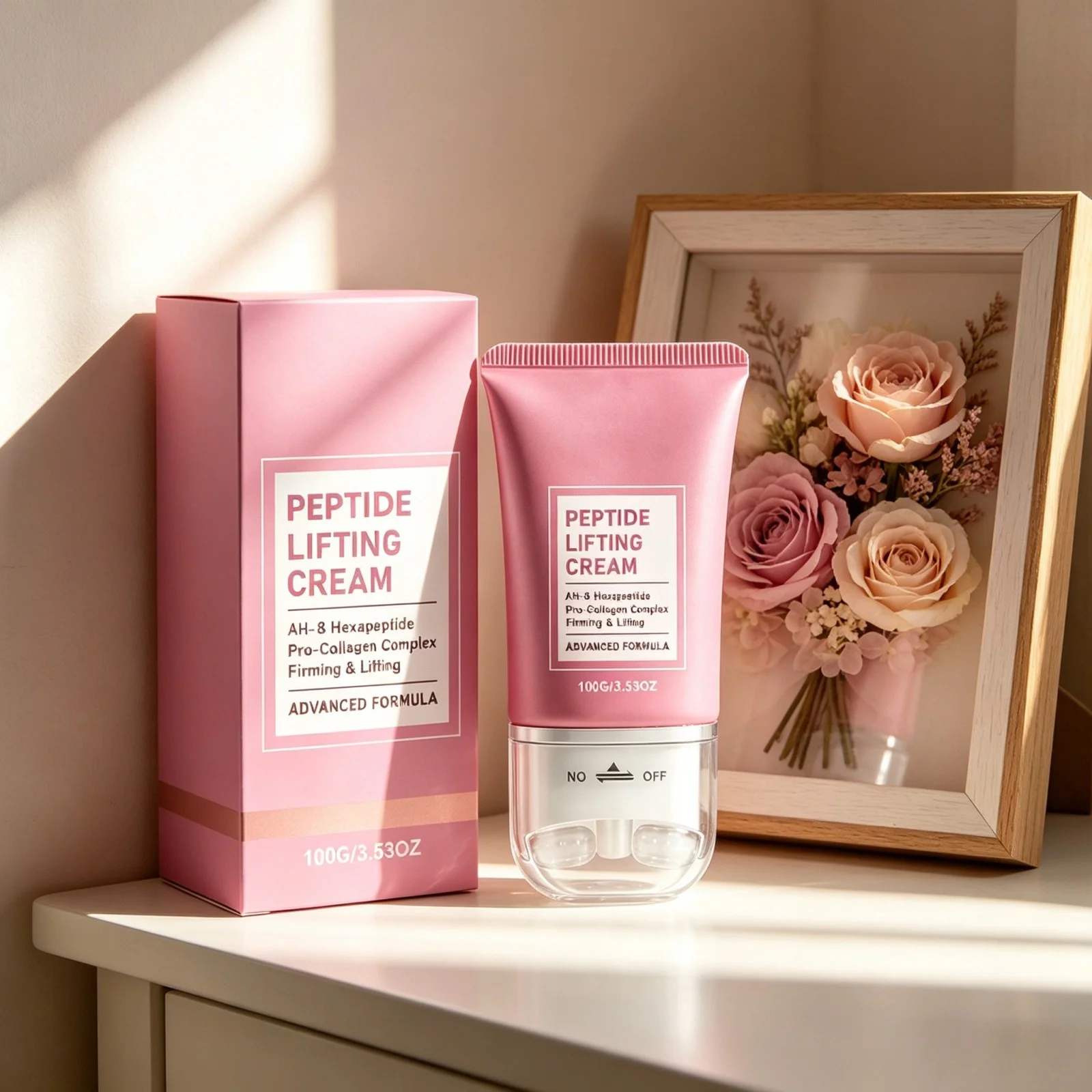 Krim Pengencang Leher AH-8 Pep - Peptide Neck Cream ulasan dan harga