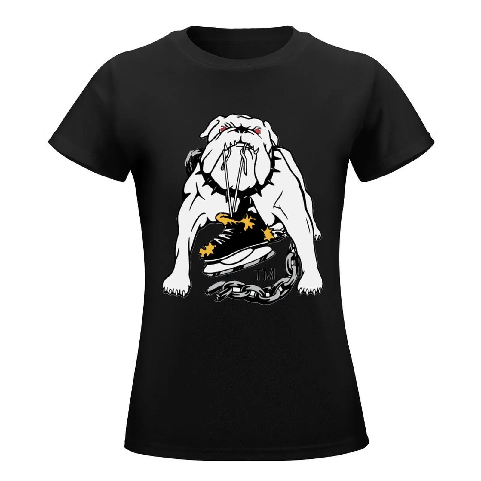 Long Beach Ice Dogs T-Shirt tops customs design your own funnys anime tops Women