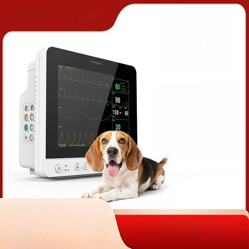 Animal Monitor Accessories Pet Multi-parameter Monitor Veterinary ECG Blood Oxygen Blood Pressure Body Temperature Components