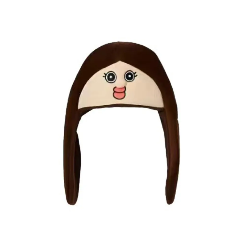 Sombrero de dibujos animados Bang Tang Tang, tocado divertido Kawaii, animación periférica, decoración creativa, sombrero, regalo de Navidad para amigos