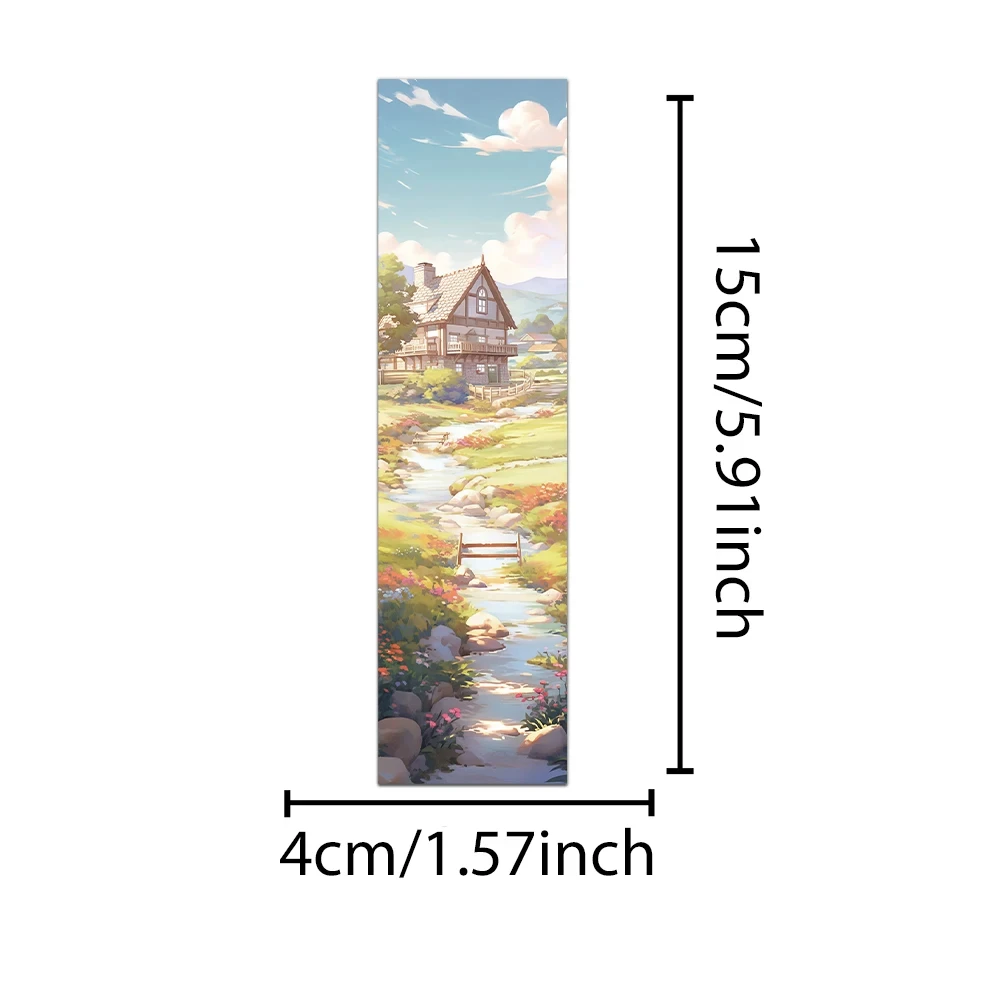 30 Comic-Style Bookmarks - Reading Page Bookmarks - Aesthetic Bookmarks, Creative Message Cards, Student Supplies
