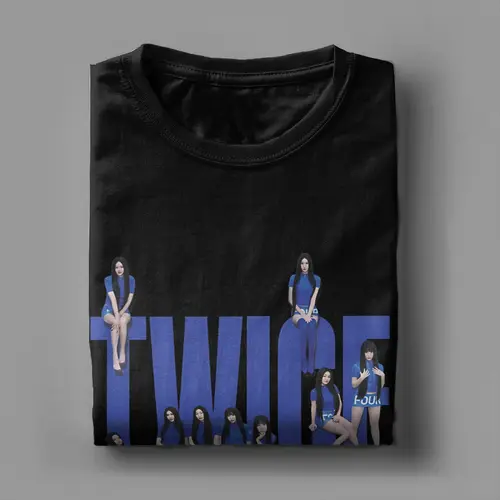 Imagen 2 del producto Hombres Mujeres Impresión gráfica Dos veces esto es para World TOUR Camiseta Camisetas de algodón Ropa