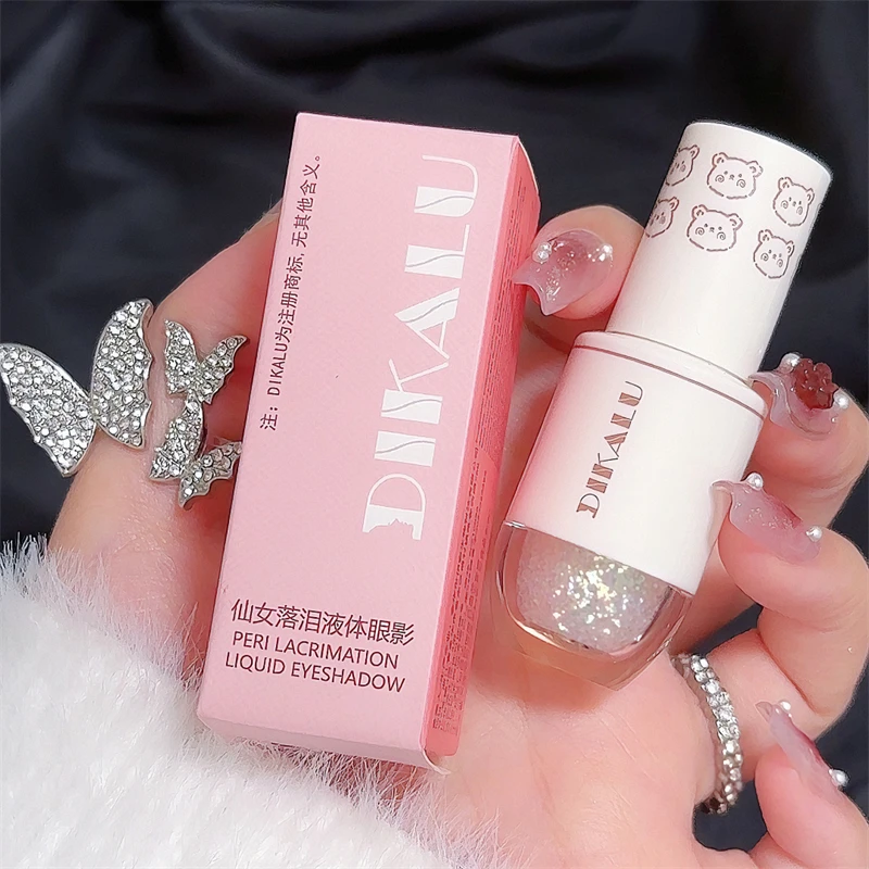 ディカルベア ボウリングボール スーパーグリッターティアドロップリキッドアイシャドウ シルキーパールシマー 長持ち＆スマッジプルーフアイメイク