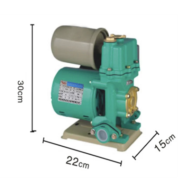 370w automatic self-priming pump hot and cold water pipe booster 220V hot and cold water pipe tap water booster pump