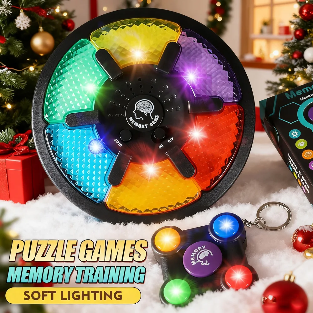 لعبة وحدة تحكم ألعاب الذاكرة العملاقة/الصغيرة للأطفال الصغار والمراهقين - هدية مثالية لعيد الميلاد التعليمية الممتعة لتحفيز الدماغ #2