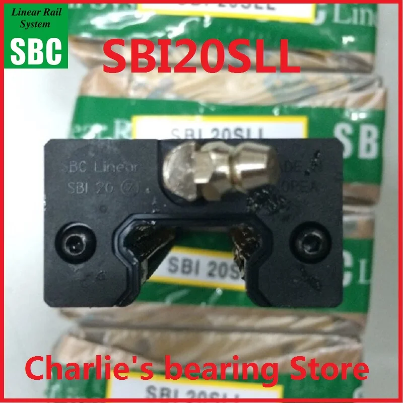 1set 100% brand new original genuine SBC brand linear guide SBI20SLL-C match with 222mm length rail