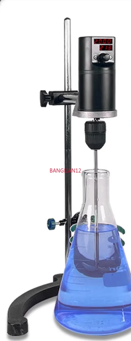 Electric cantilever type power-increasing timing mixer, small digital display constant speed model
