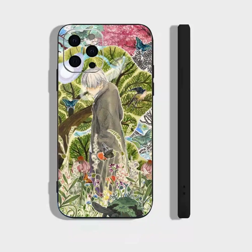 Mushishi Ginko  Phone Case For iPhone 17, 16,15,14,13,12,11 Plus,Pro Max, Others Soft Black Cover view 2