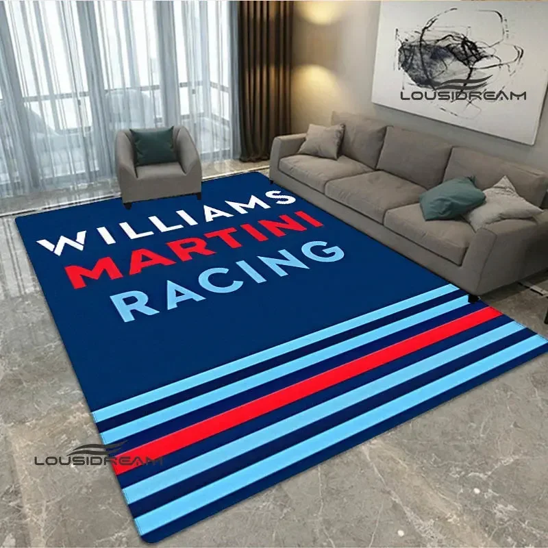 Martini logo print carpet  living room bedroom carpet non-slip doormat photography props kawaii rug bedroom decor birthday gift