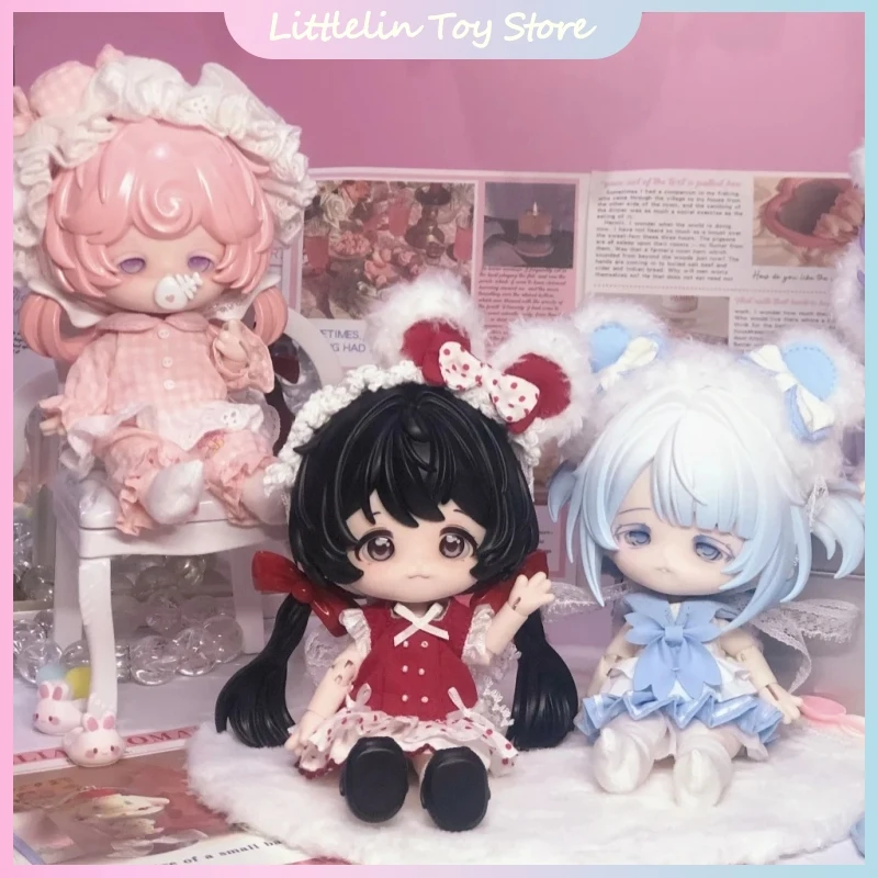 

Come4free Milk Cake Dream Puff Series Blind Box 1/12 Action Figures Bjd Movable Doll Mystery Box Ornament Girl'S Birthday Gift