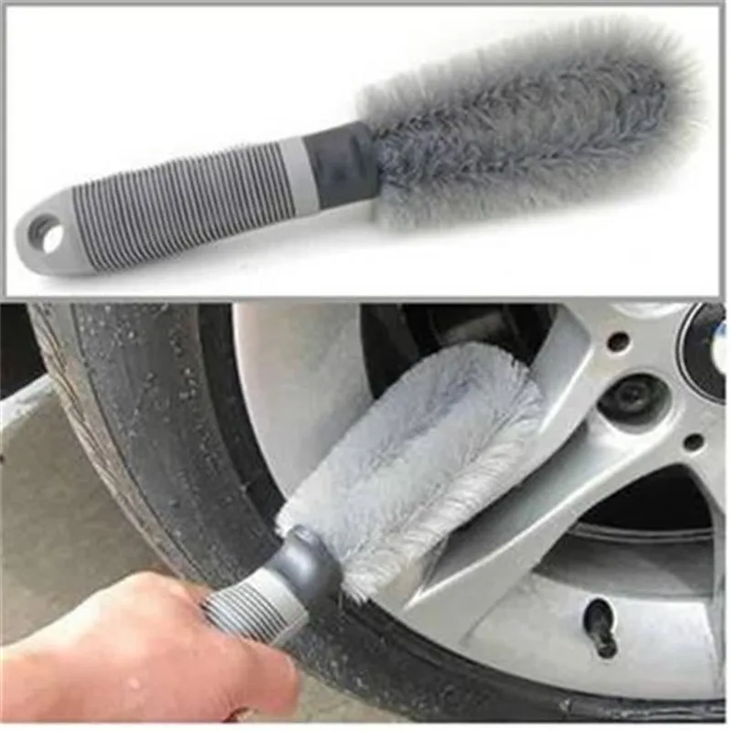 car tire washing brush for Audi A1 A2 A3 A4 A5 A6 A7 A8 Q2 Q3 Q5 Q7 S3 S4 S5 S6 S7 S8 TT TTS RS3 RS4 RS5 RS6 AUTO Accessories