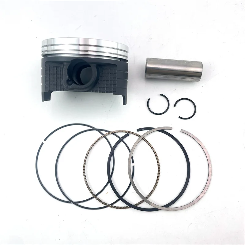 Motorcycle Parts Piston Set Rings Clip Kit For Suzuki AN250 Burgman Skywave 250 1998-2006 DR250 1990-1995