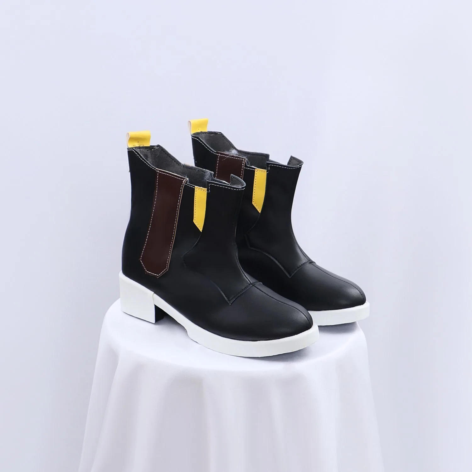 Honkai Star Rail Trailblazer Caelus 코스프레 게임 신발 애니메이션 Caelus 액세서리 소품 남자 여자를위한 할로윈 의상 신발