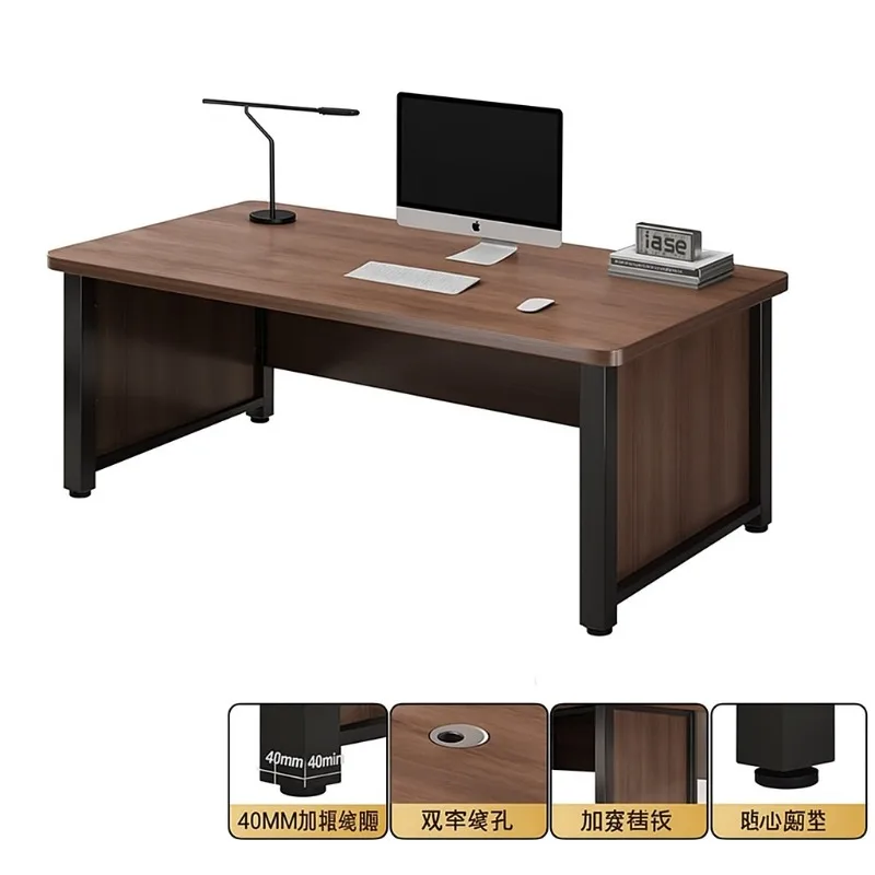 Computer Desk Desktop Home Desk Modern Simple Staff Workbench  Bedroom Simple Learning Writing