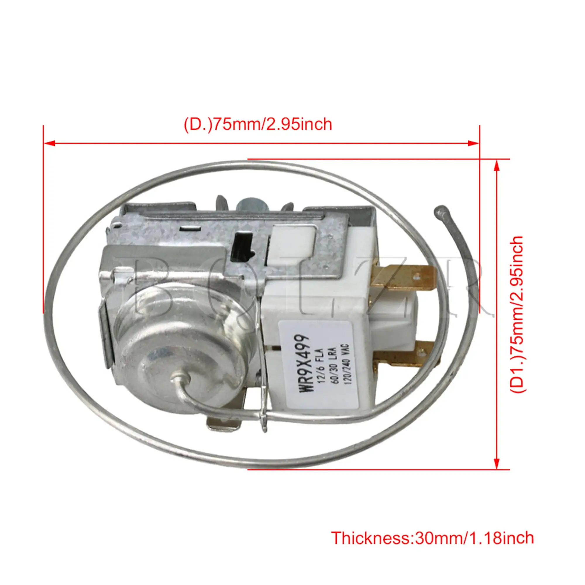 Termostato Reparação Parte para Freezers, BQLZR, WR9X499, DIY, 2pcs