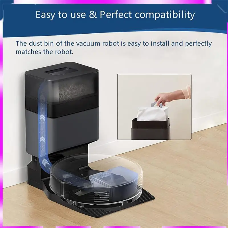 Roborock S7 MaxV Ultra / S7 Pro Ultra / Q7 Max / Q7 Max+/Q7 Max+Plus / S8+/Q5+対応 N98R型掃除機用交換バッグ