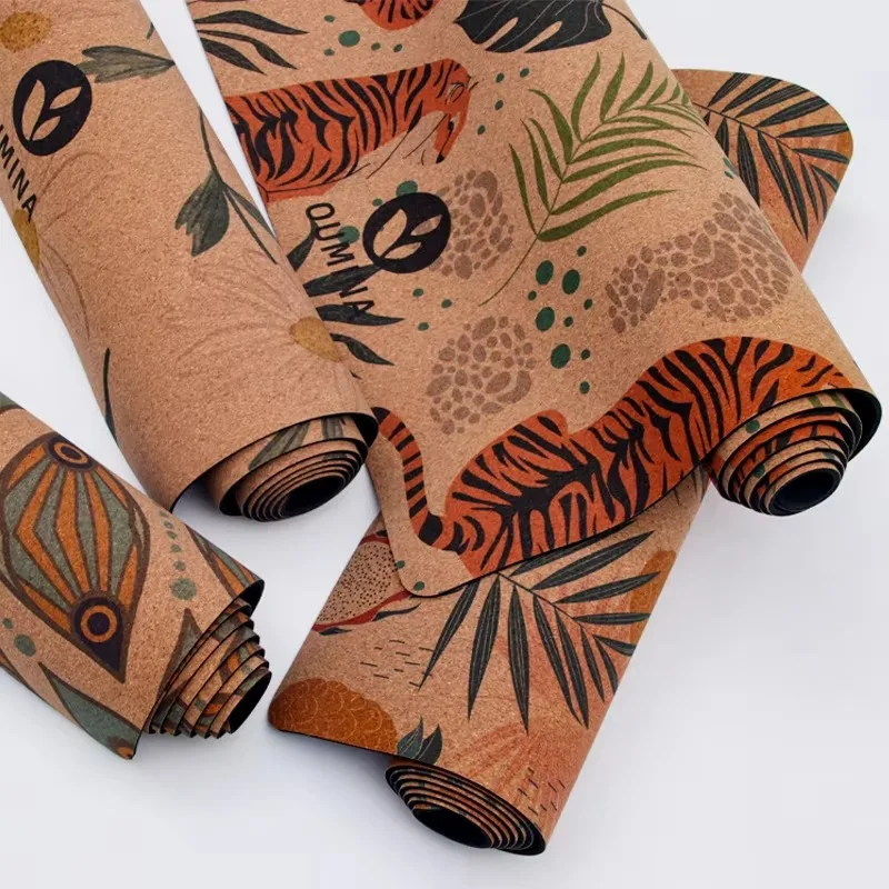 

YTYIN Custom 6mm 8mm Organic Eco-friendly Sports Gym Travel Men Women And Children Non-slip Cork Yoga Mat Portugal