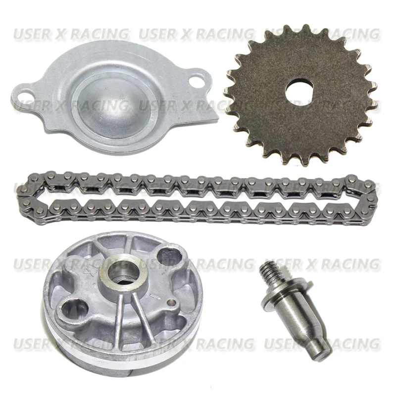 USERX uniwersalna motocyklowa pompa olejowa przekładnia pompa olejowa silnika przekładnia silnika dla GY6 125cc 150cc skuter 1P52QMI
