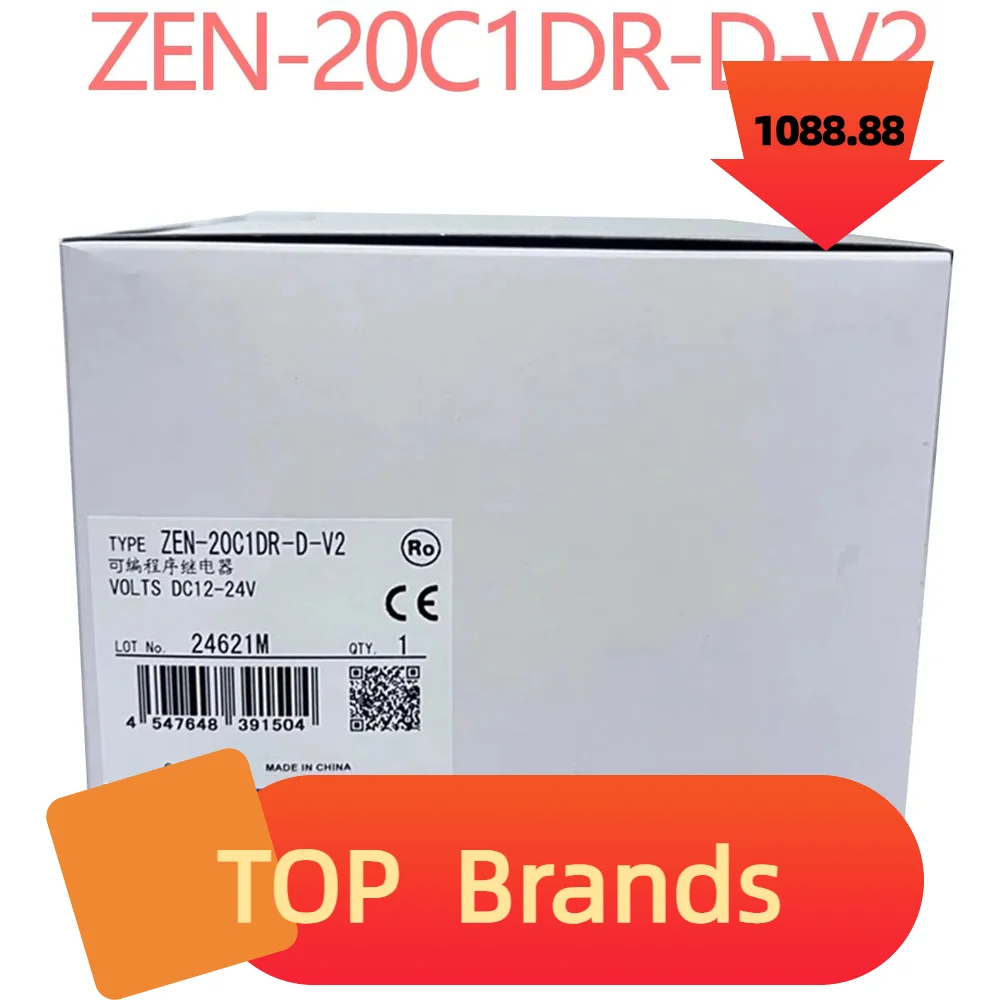 

100%NEW ORIGINAL 1 Year Warranty Programmable Relay ZEN-20C1DR-D-V2 Module