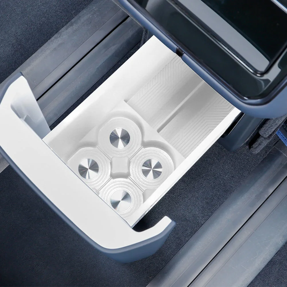 Silicone Pad For Rear Refrigerator For ZEEKR 9X 2025 2026 Car Modification Accessories Scratch-resistant And Wear-resistant