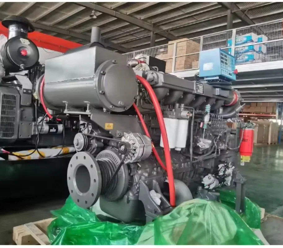 Fishing Vessel Dedicated 450  Marine Engine 6 Cylinders High Speed  Transmission for Boat Manufacturing Use 2200R/1800R