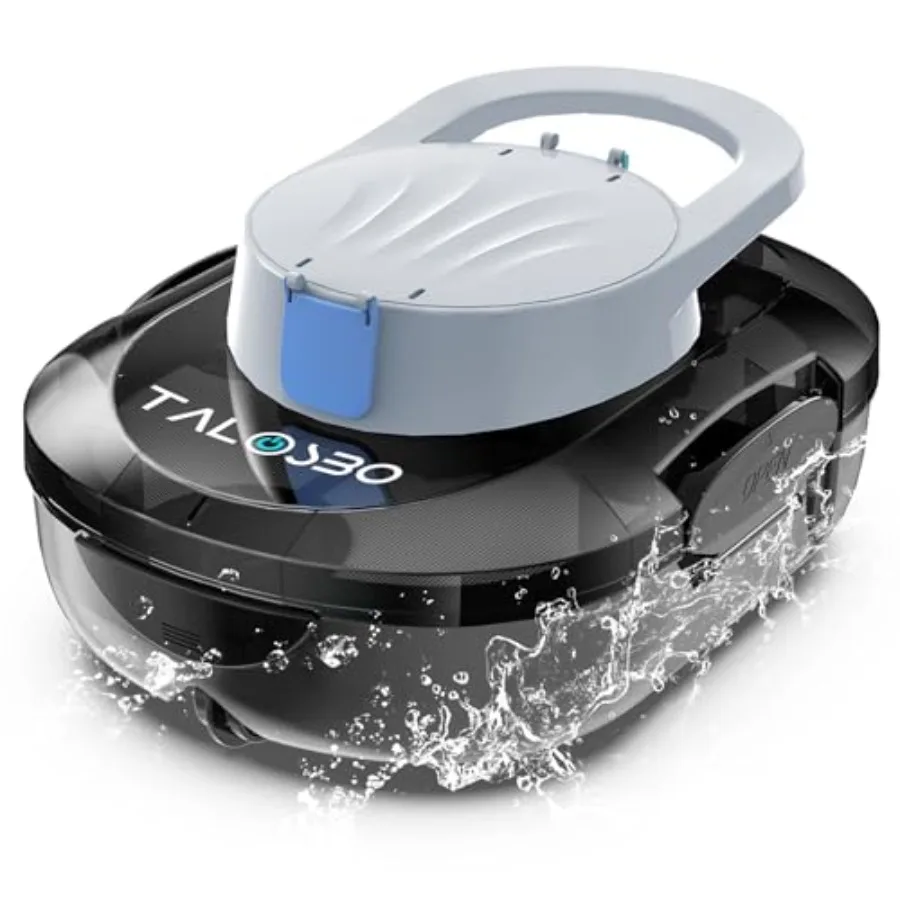 

S1 PRO Cordless Pool Vacuum Powerful Robotic Cleaner for Above-Ground Pools up to 1076 Sq.ft 120-Min Runtime 2.5H Fast Charging