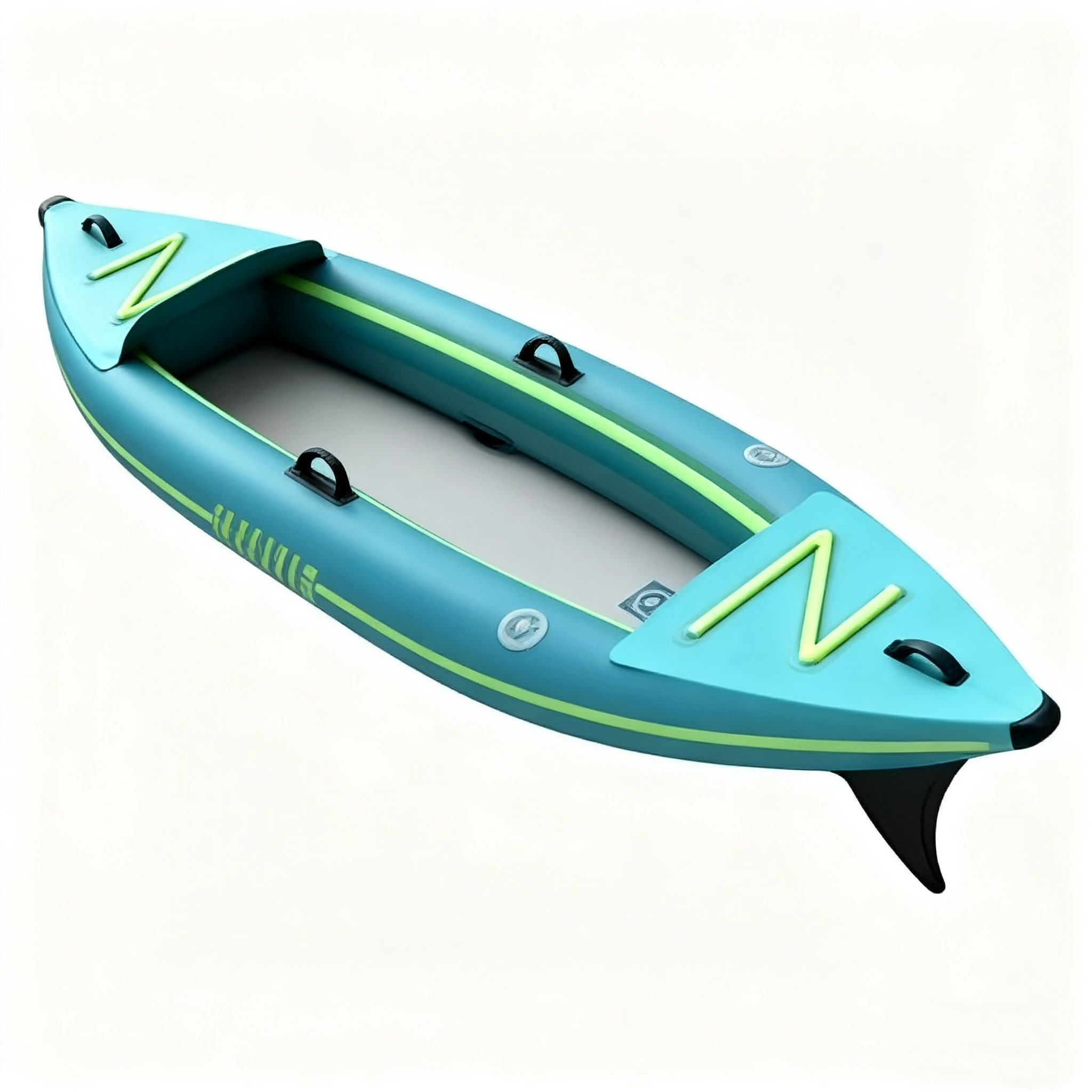 14FT Modular Pedal Kayak, 3-Piece Split Tandem Fishing Boat with Propeller 2025