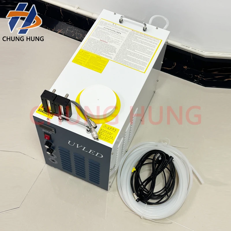 

High power water-cooled UV LED UV curing lamp UV flatbed printer UV ink drying blue purple light lamp 7015