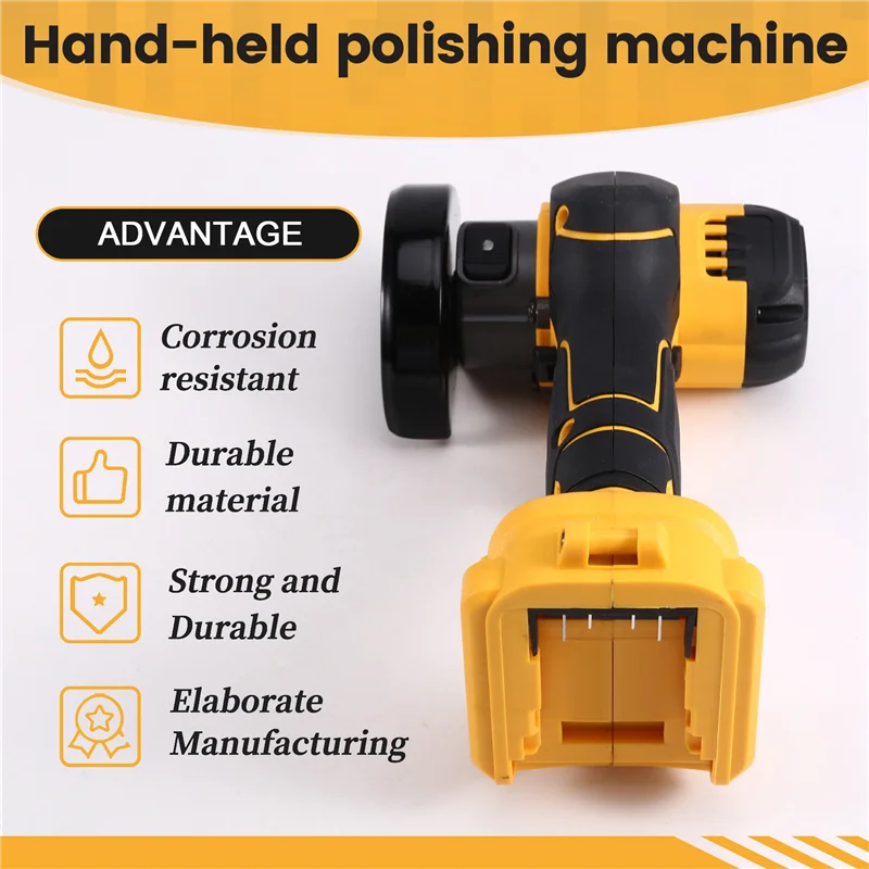 SOFT-3Inch 20000RPM Cordless Electric Angle Grinder Fit Cutting Polishing  Power Tools For  18V 20V Battery