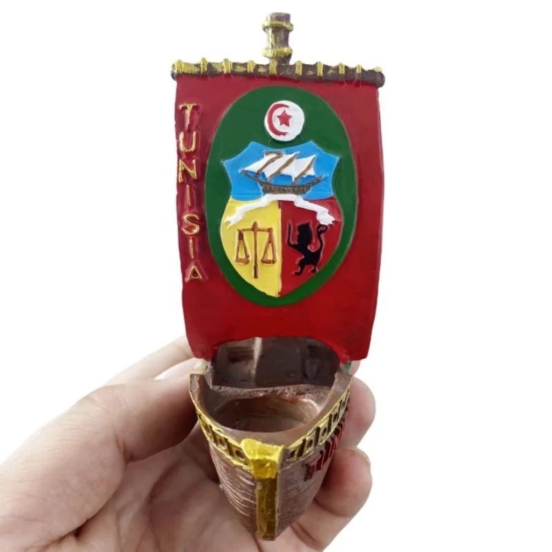 Tunisia Travel Souvenir Fridge Magnet, 3D Fridge Magnet, Handmade Fridge Magnet, Decorative Fridge Magnet