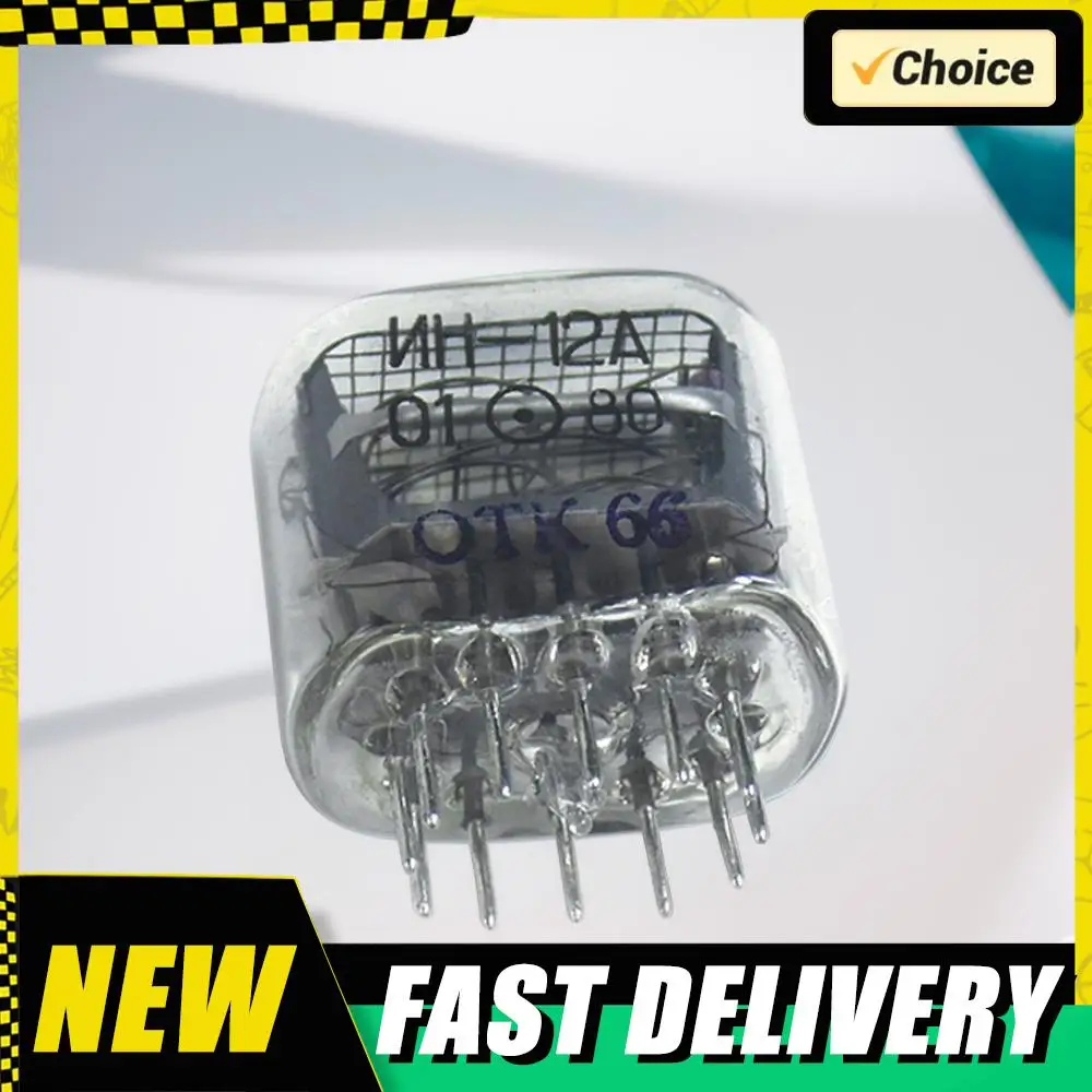 

IN-12 IN12 Светящаяся трубка с деimal Point Светящиеся трубки Символ Трубка Nixie Трубка для часов Светящаяся трубка для светящихся часов Nixie Цифровые светодиодные часы