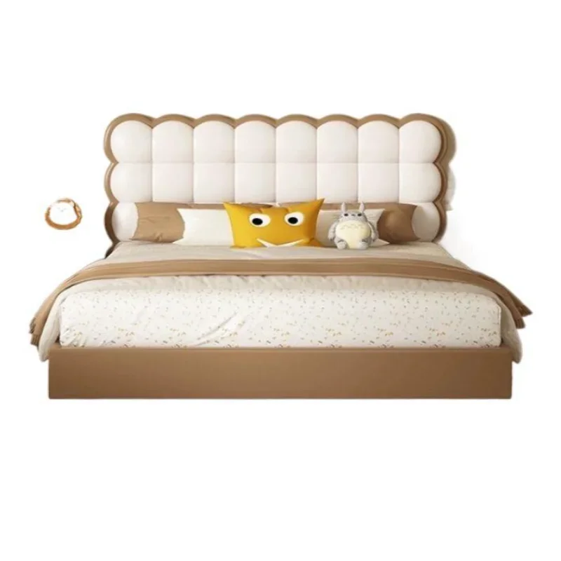 Children's bed, solid wood Internet celebrity princess bed, children's room biscuit boy bed