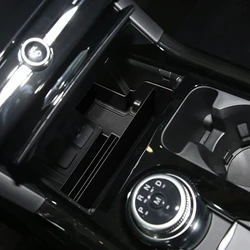 Center Console Organizer For Ford Explorer 2020 2021 2022 2023 2024 Armrest Box Storage Center Console Tray ABS Car Accessories