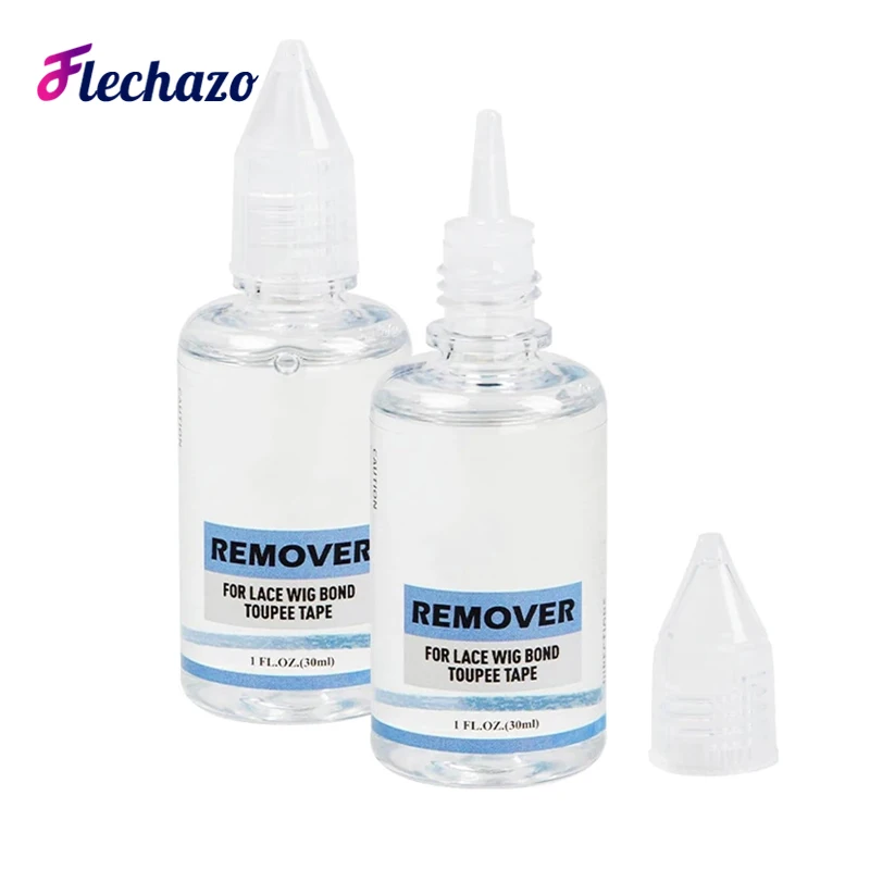 Kleberentferner für Spitzenperücken, 5 Flaschen, personalisiertes Logo, Tape-In-Haarverlängerungsentferner, 30 ml, 1 Unze, Lösungsmittel für Kleberückstände – Detail 3