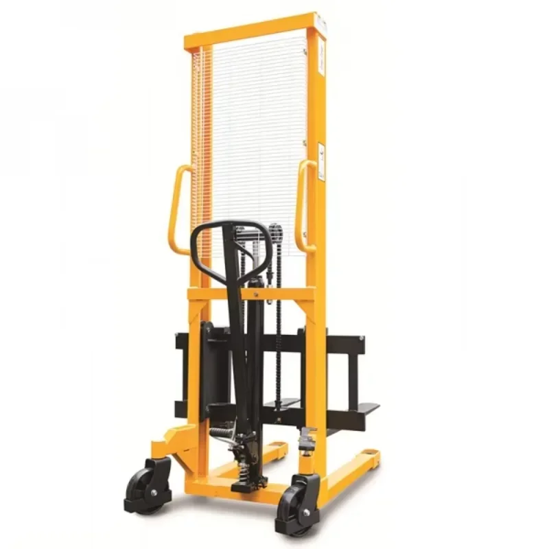 Walkie Stacker Manual Stackers Mini Lift Hidrolik Hand Pallet Hand Forklift Manual Stacker