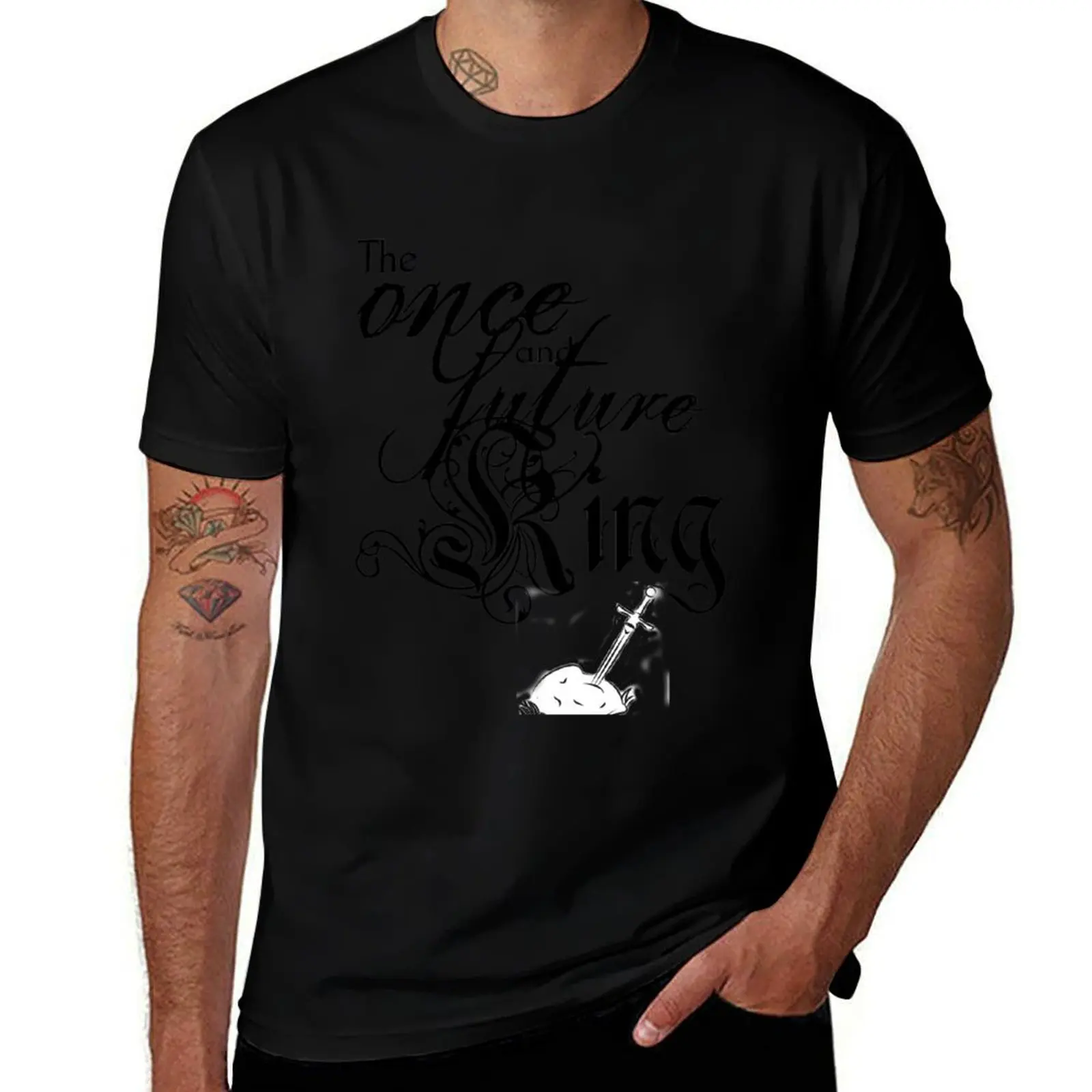 Merlin-Inspired The Once and Future King T-Shirt UV Sun Protection Tee Shirt T-Shirt