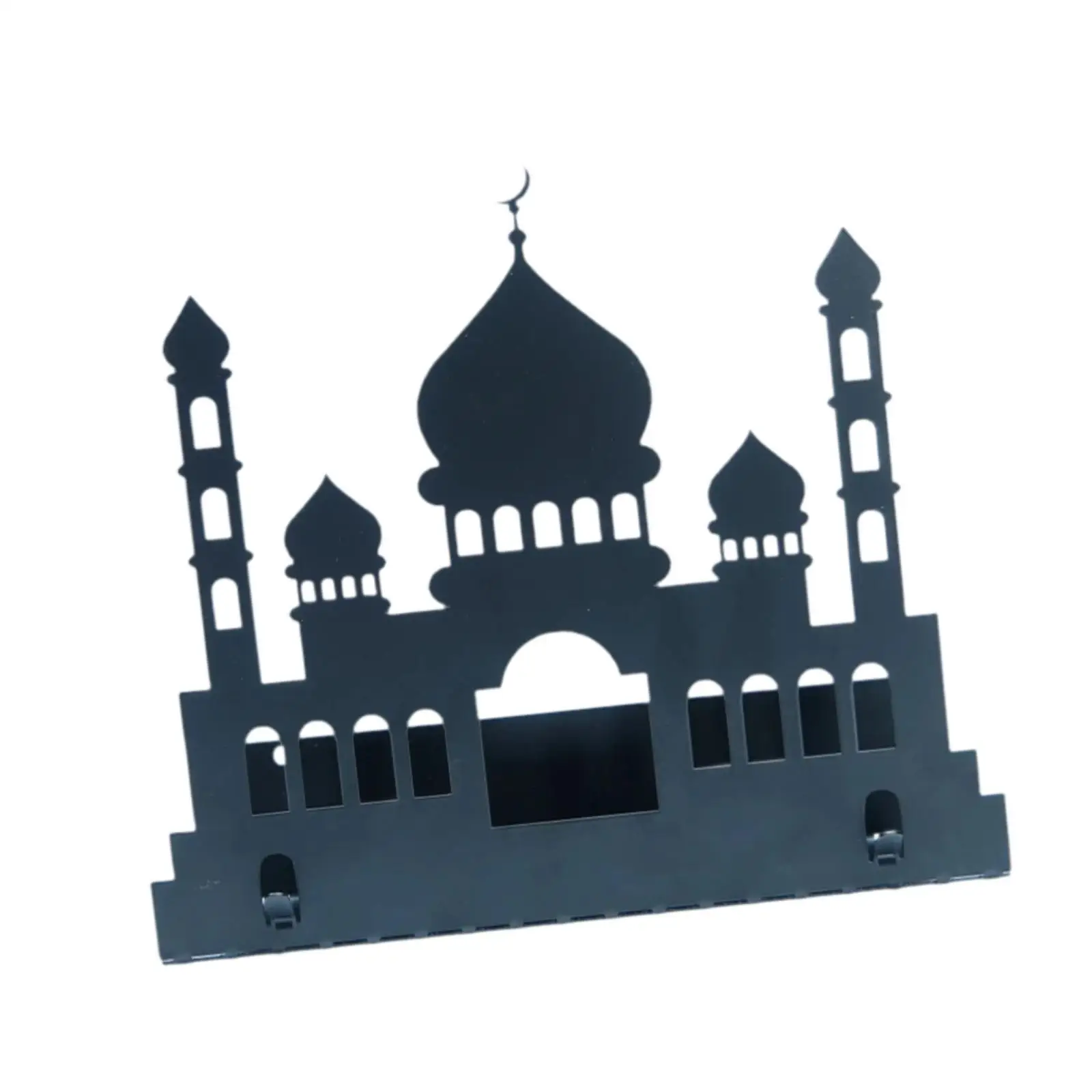 Wall Mount Display Stand Prayer Room Decor Gifts Decoration Rack Eid Mubarak Ornament Hanger for Eid Bedroom Holiday Party Home
